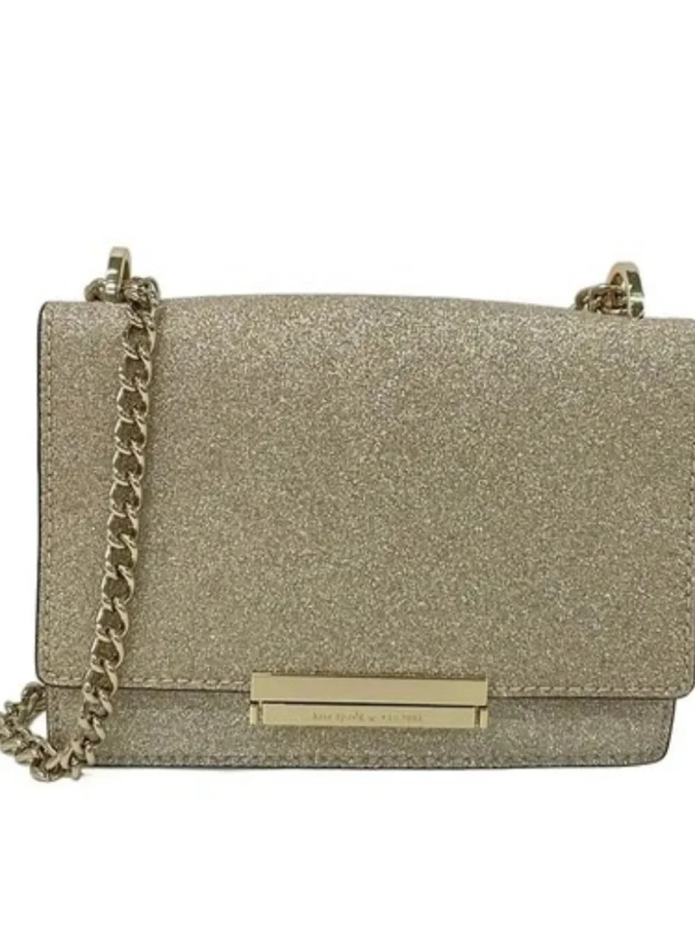 Kate spade PXRU9436 Gold Glitter Shoulder Bag